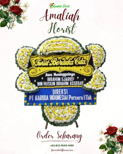 Papan Bunga Duka di Bulusari